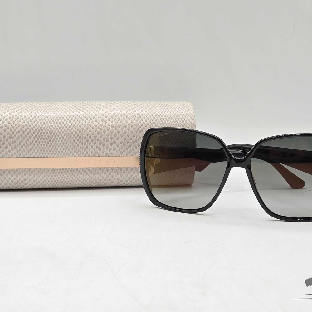 AUTHENTIC Jimmy Choo Black Sunglasses
